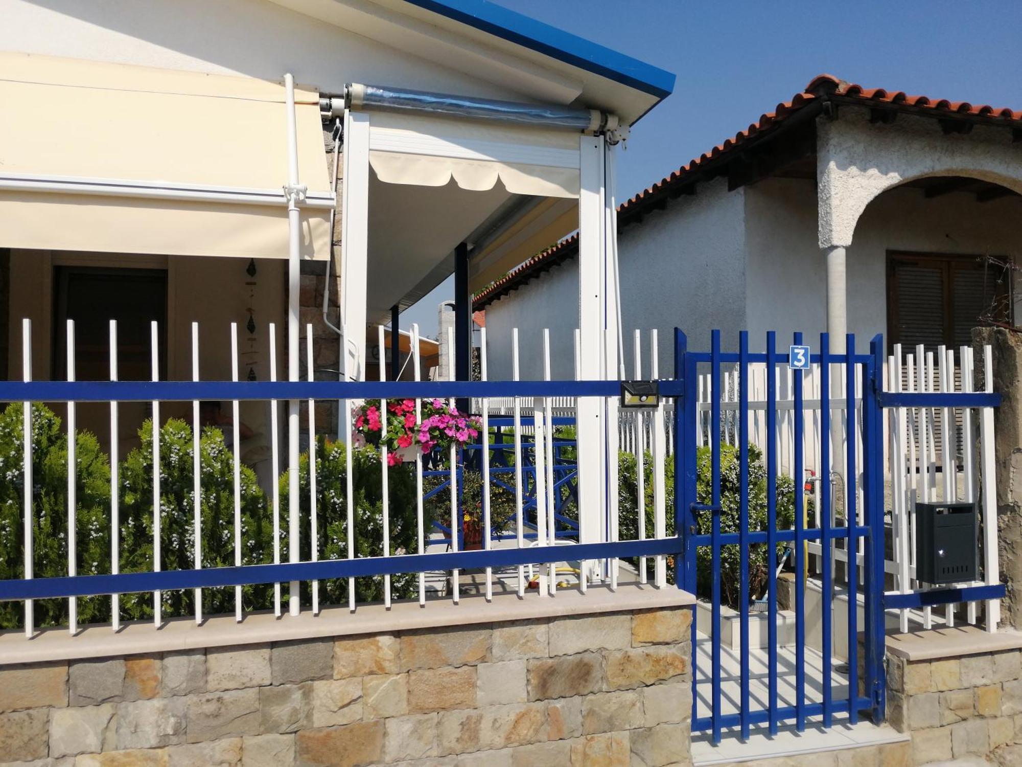 Villa Blue House Nea Kallikrateia Habitación foto